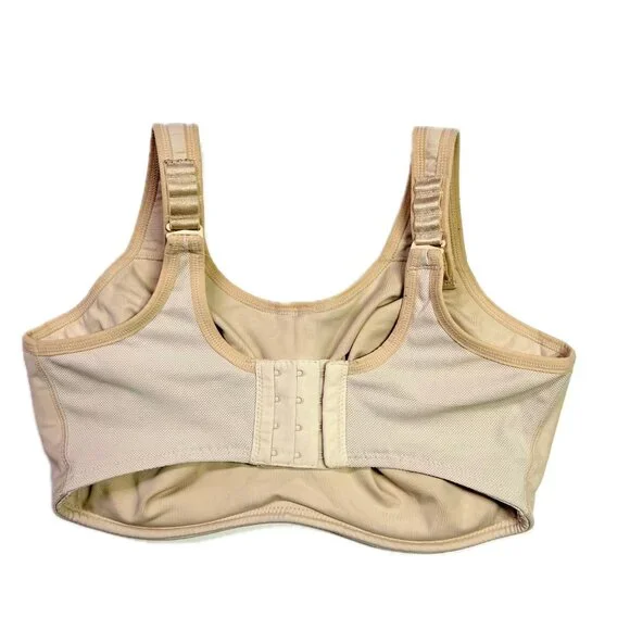 Wacoal 34G Nude Sand Underwire Bra Simone Sports High-Impact 855170 *Wear - Picture 5 of 9